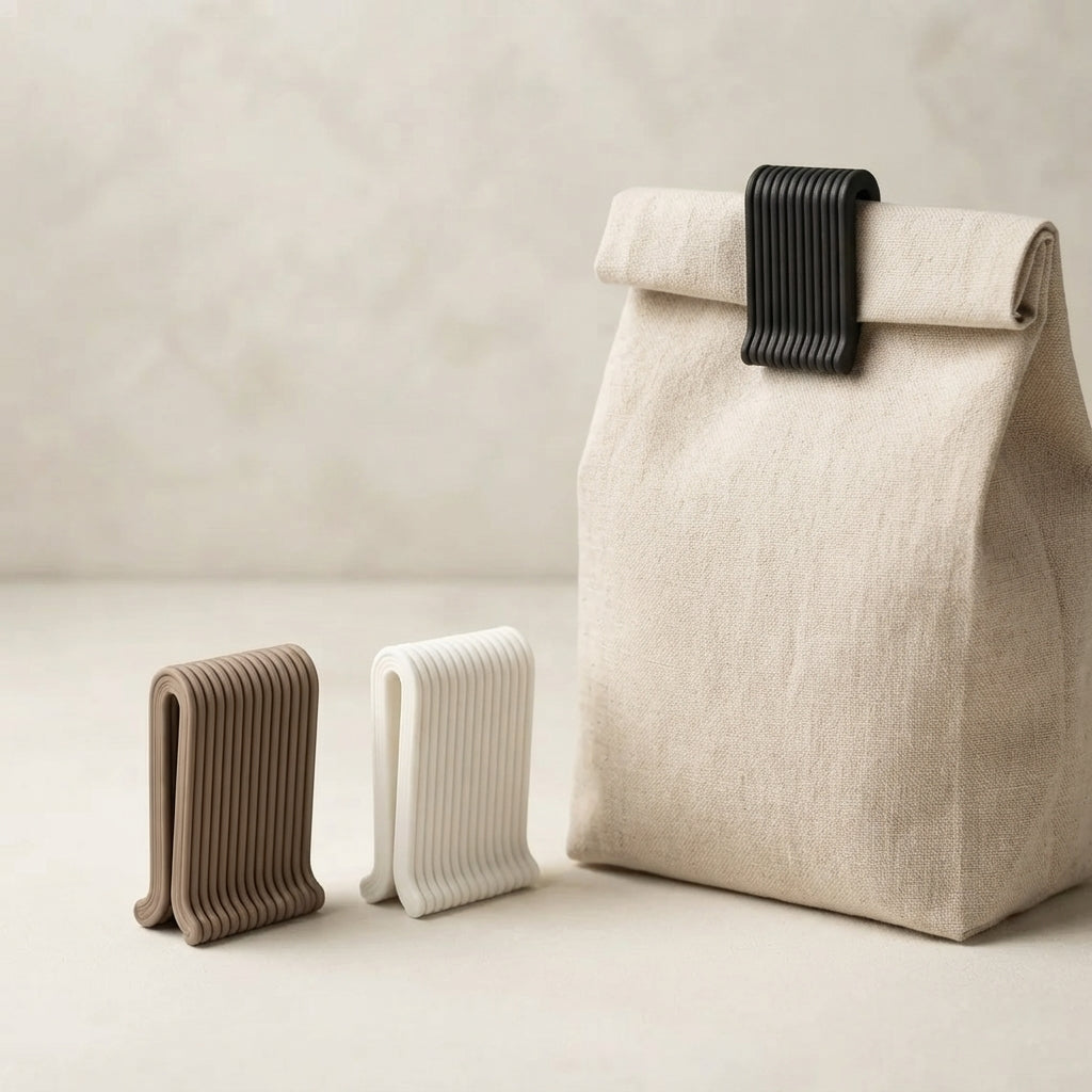 MINI BAG CLIPS | REUSABLE SNACK & FOOD BAG SEALING CLIPS