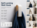SELF-LOCKING WALL HOOK