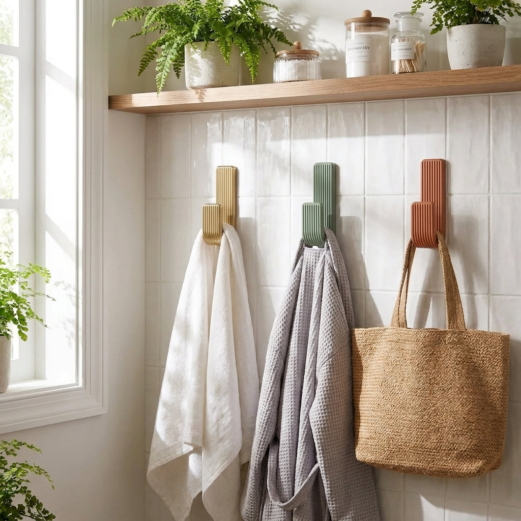 SELF-LOCKING WALL HOOK | COAT HANGER | TOWEL RACK